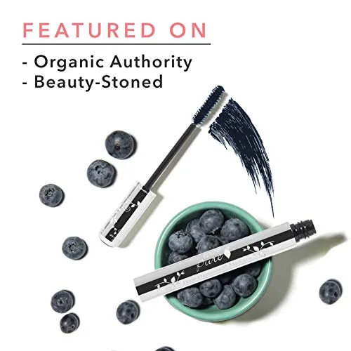 100% PURE Fruit Pigmented Ultra Lengthening Mascara, Blueberry, 0.35oz, Blue Mascara for Natural Lash Extension, Long-lasting, Smudge-Proof, Clump-Free Lengthening - Blue