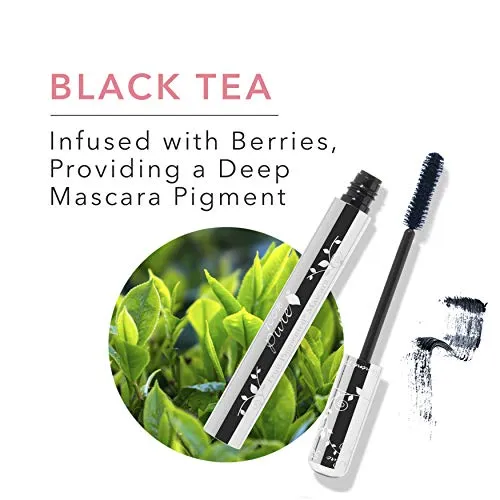 100% PURE Fruit Pigmented Ultra Lengthening Mascara, Blueberry, 0.35oz, Blue Mascara for Natural Lash Extension, Long-lasting, Smudge-Proof, Clump-Free Lengthening - Blue