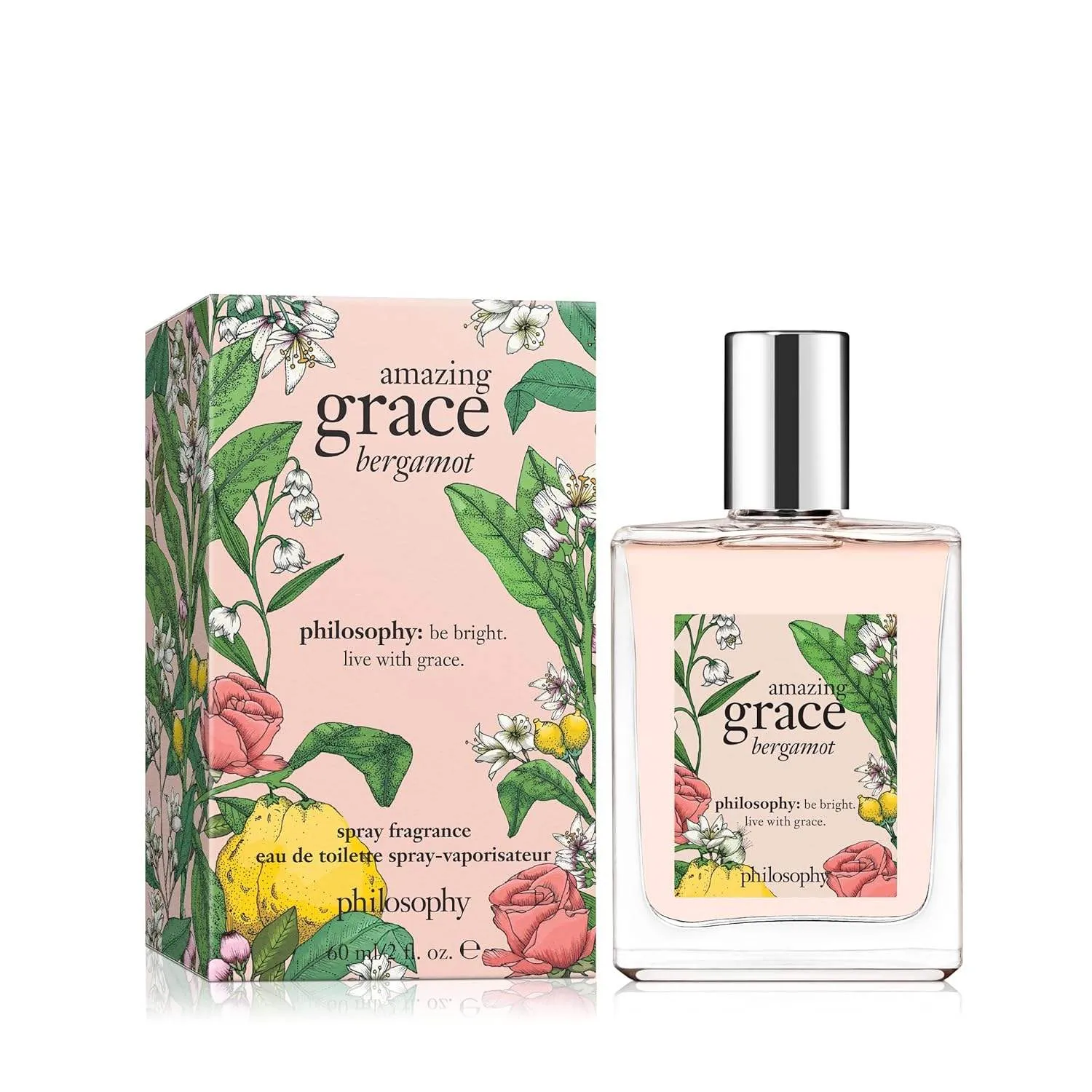 Amazing Grace Bergamot by Philosophy for Women - 2 oz EDT Spray
