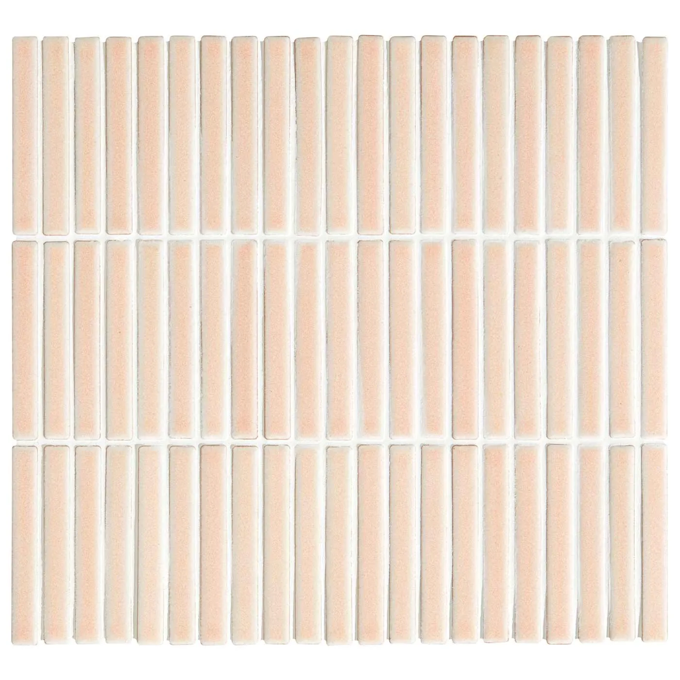 Bamboo Blush Gloss Mosaic 28.4x29.5cm