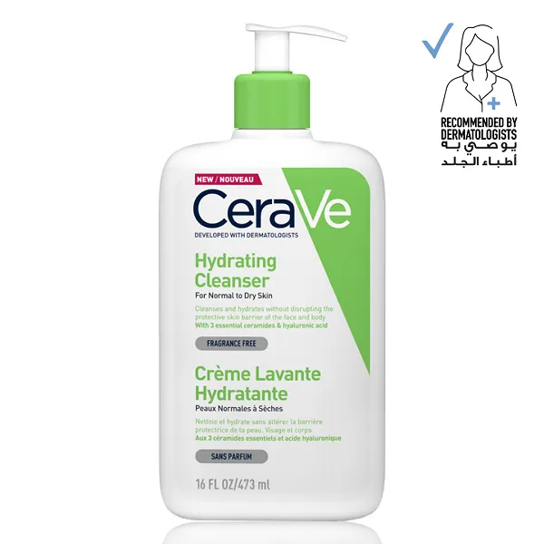 Cerave - Hydrating Cleanser For Normal To Dry Skin