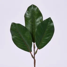 Classic Magnolia Leaf Single Faux Greenery Spray - 17"