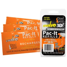Dead Down Wind 3D  Pac-It Field Spray Refills 3 pk.