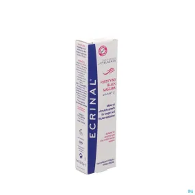 Ecrinal Mascara Zwart 7ml - Stimuleert Wimpergroei, Hypoallergeen & Volumegevend