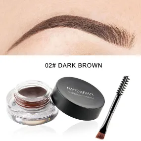 HANDAIYAN Waterproof Eyebrow Dye – Smudge-Proof Eyebrow Tint with Brush