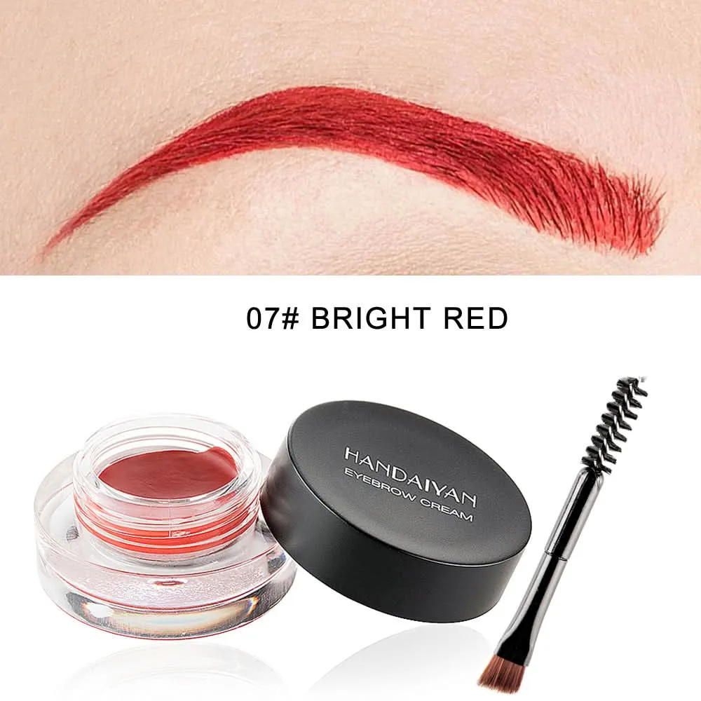 HANDAIYAN Waterproof Eyebrow Dye – Smudge-Proof Eyebrow Tint with Brush
