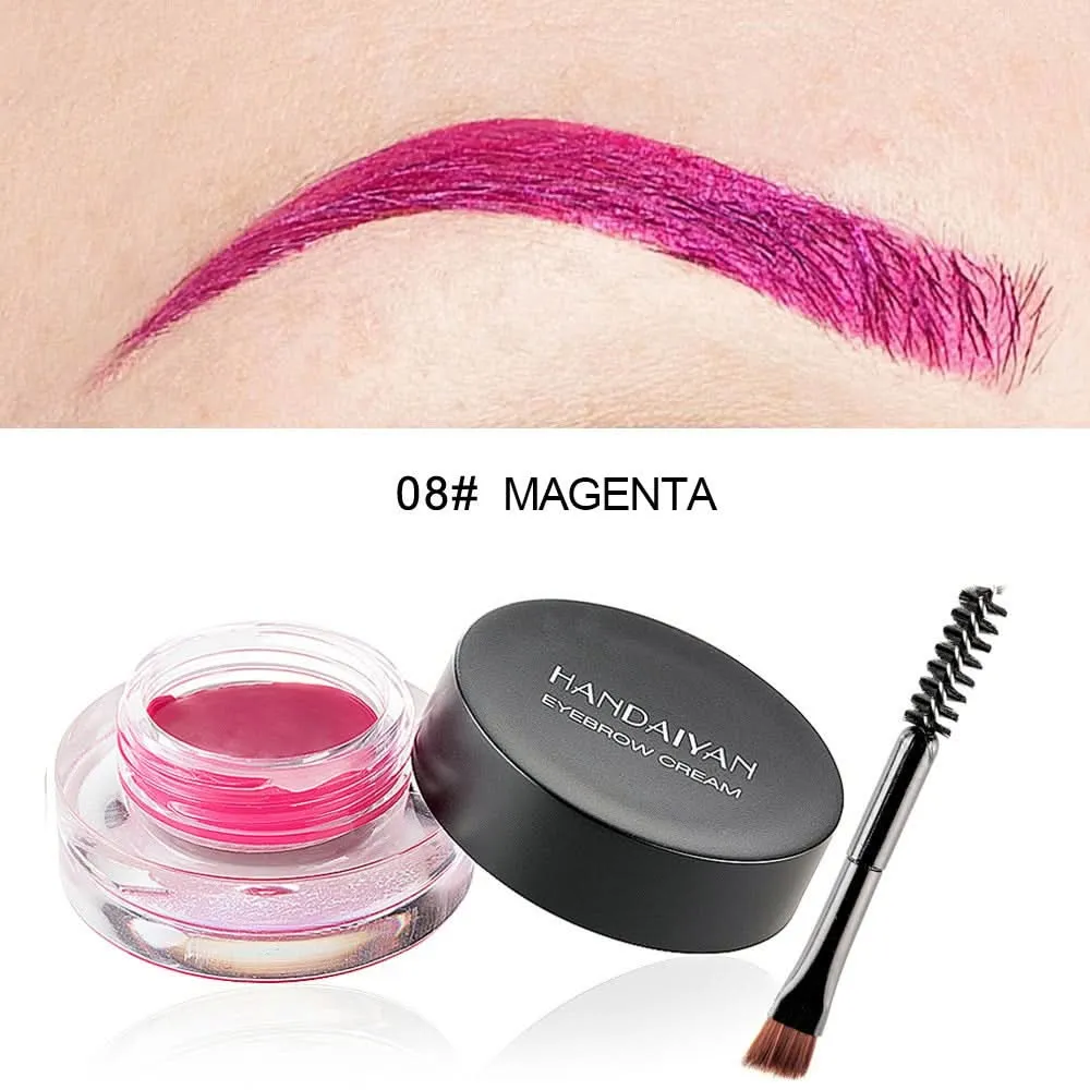 HANDAIYAN Waterproof Eyebrow Dye – Smudge-Proof Eyebrow Tint with Brush