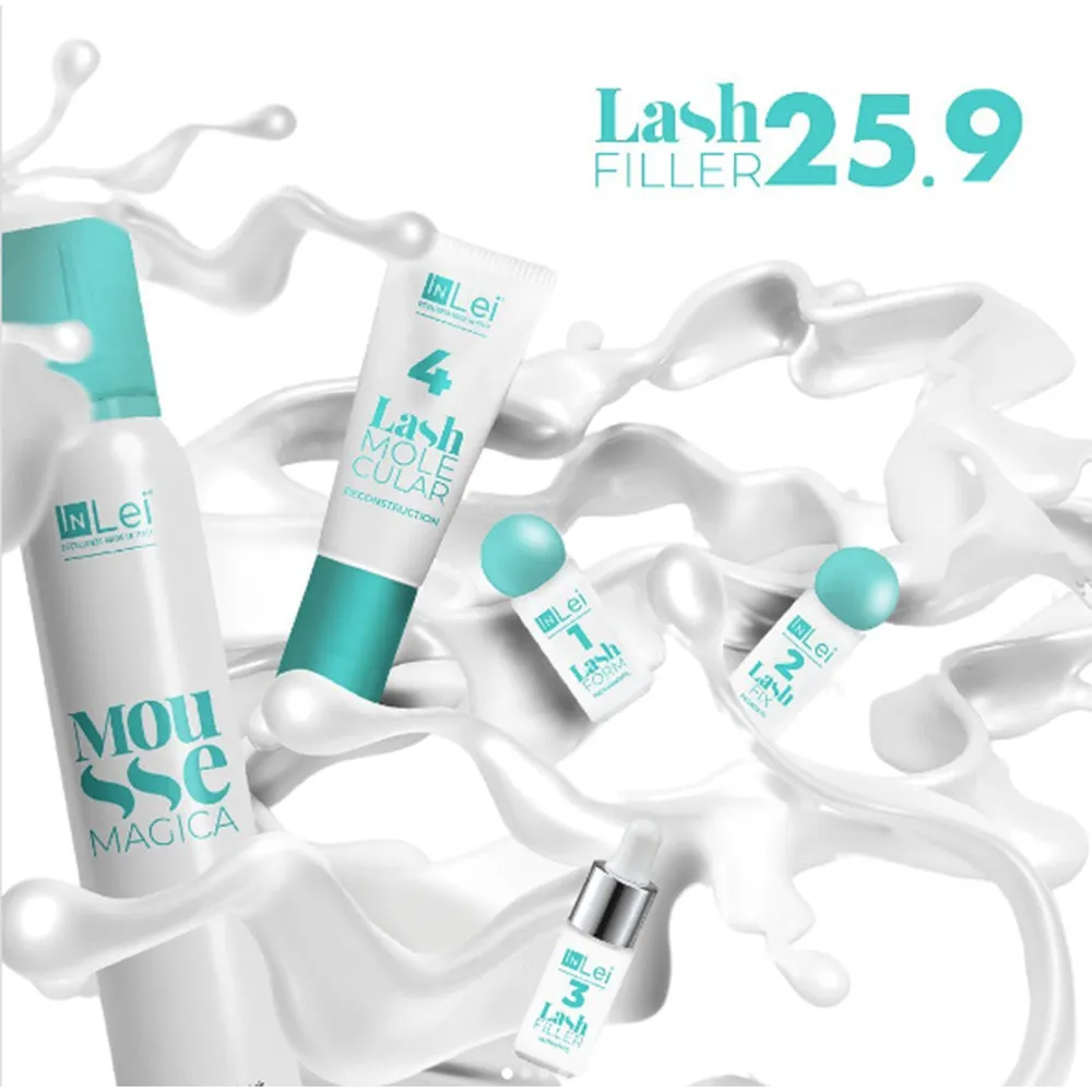 InLei Lash Filler 25.9 Bundle - Includes Steps 1-3   Molecular 4   Magica Mousse