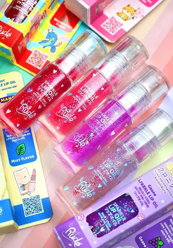 Manga [Grape] | SPARKLE LIP OIL