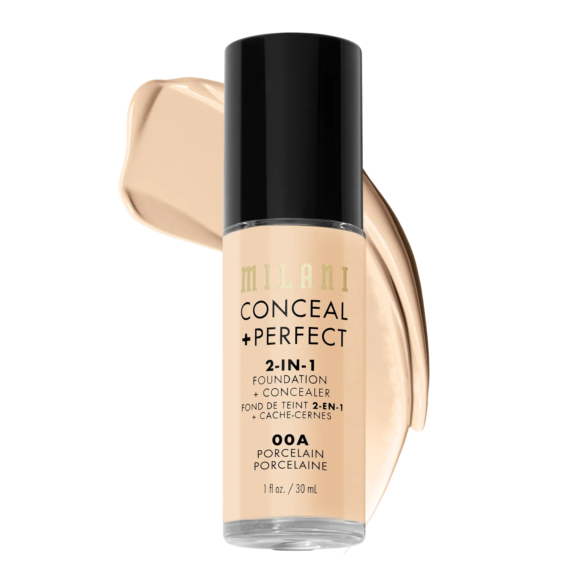 MILANI Conceal   Perfect 2-in-1 Foundation   Concealer - Porcelain #00A