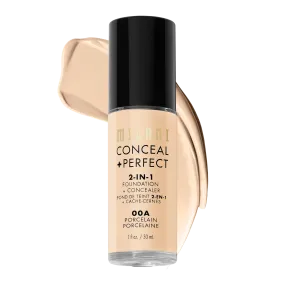 MILANI Conceal   Perfect 2-in-1 Foundation   Concealer - Porcelain #00A