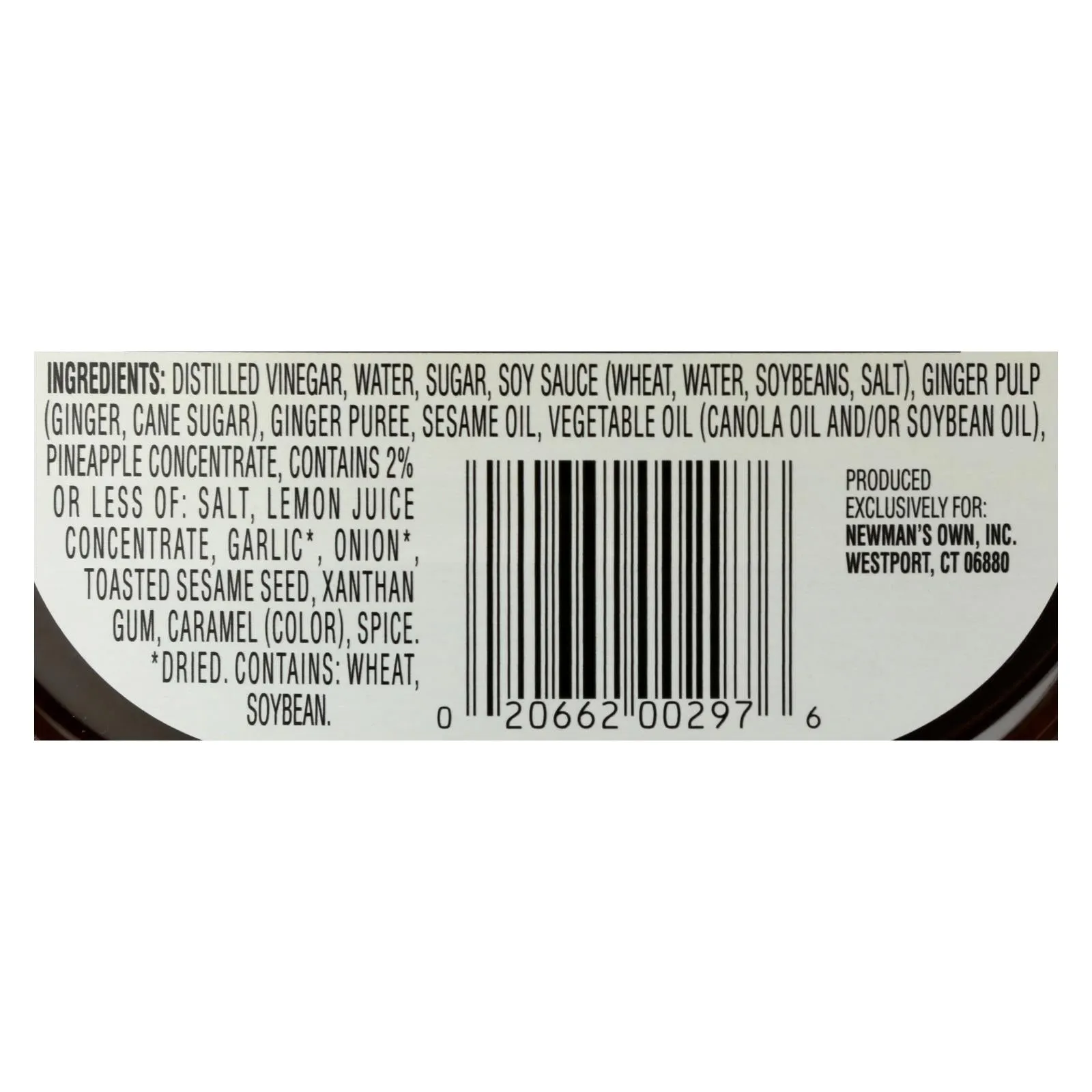 Newman's Own Dressing - Case Of 6 - 16 Oz