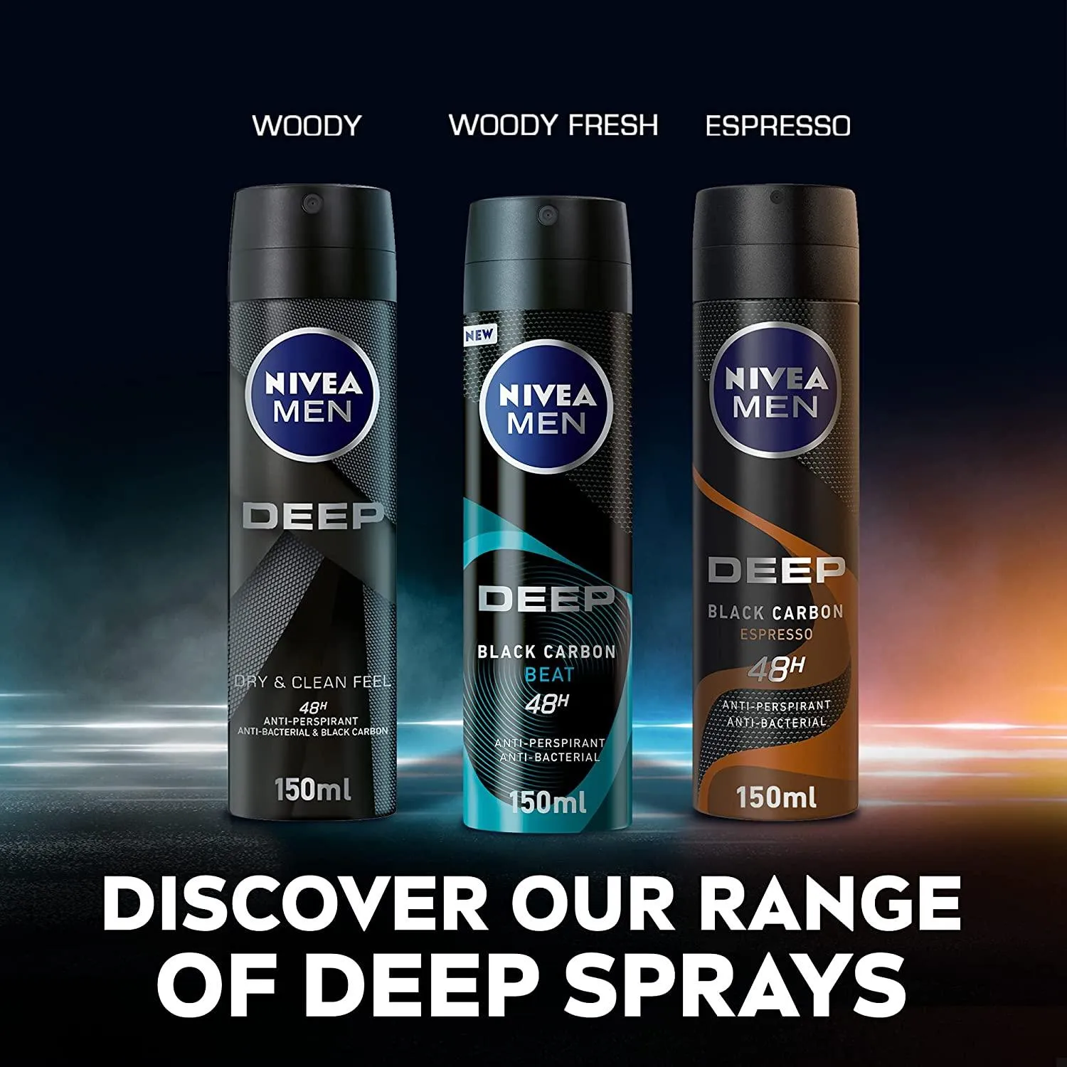 Nivea Men Deodorant Deep Spray 200ml