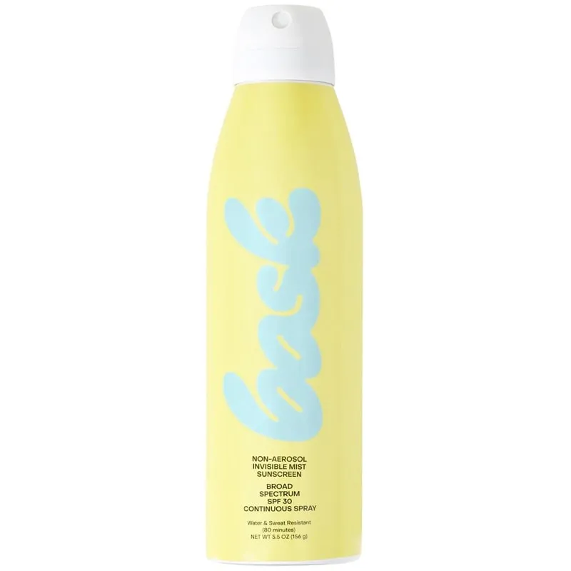 Non-Aerosol Invisible Mist Sunscreen Continuous Spray SPF 30