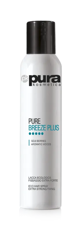 Pura Kosmetica Pure Breeze Plus Eco Hairspray - Extra Strong Hold, 300ml