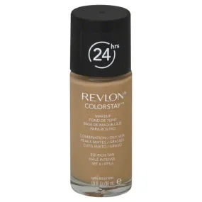 REVLON - ColorStay Makeup for Combination/Oily Skin 350 Rich Tan - 1 fl. oz. (30 ml)