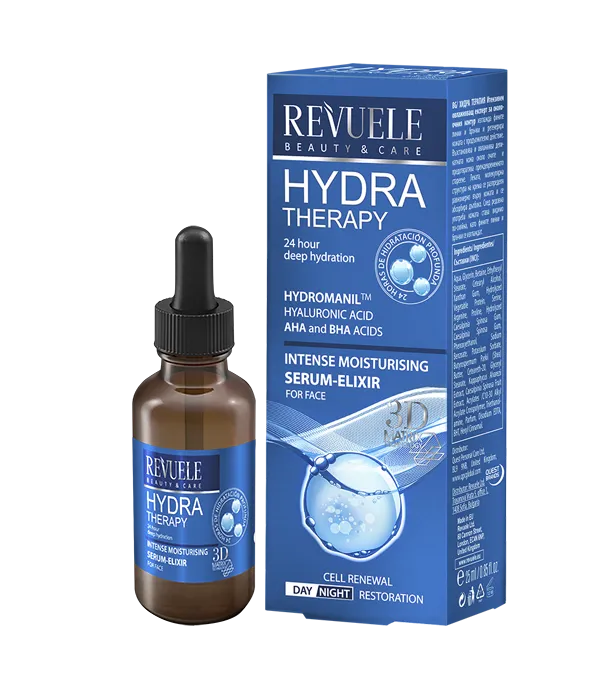 REVUELE HYDRA THERAPY Intense Moisturising Serum – Elixir-25ml