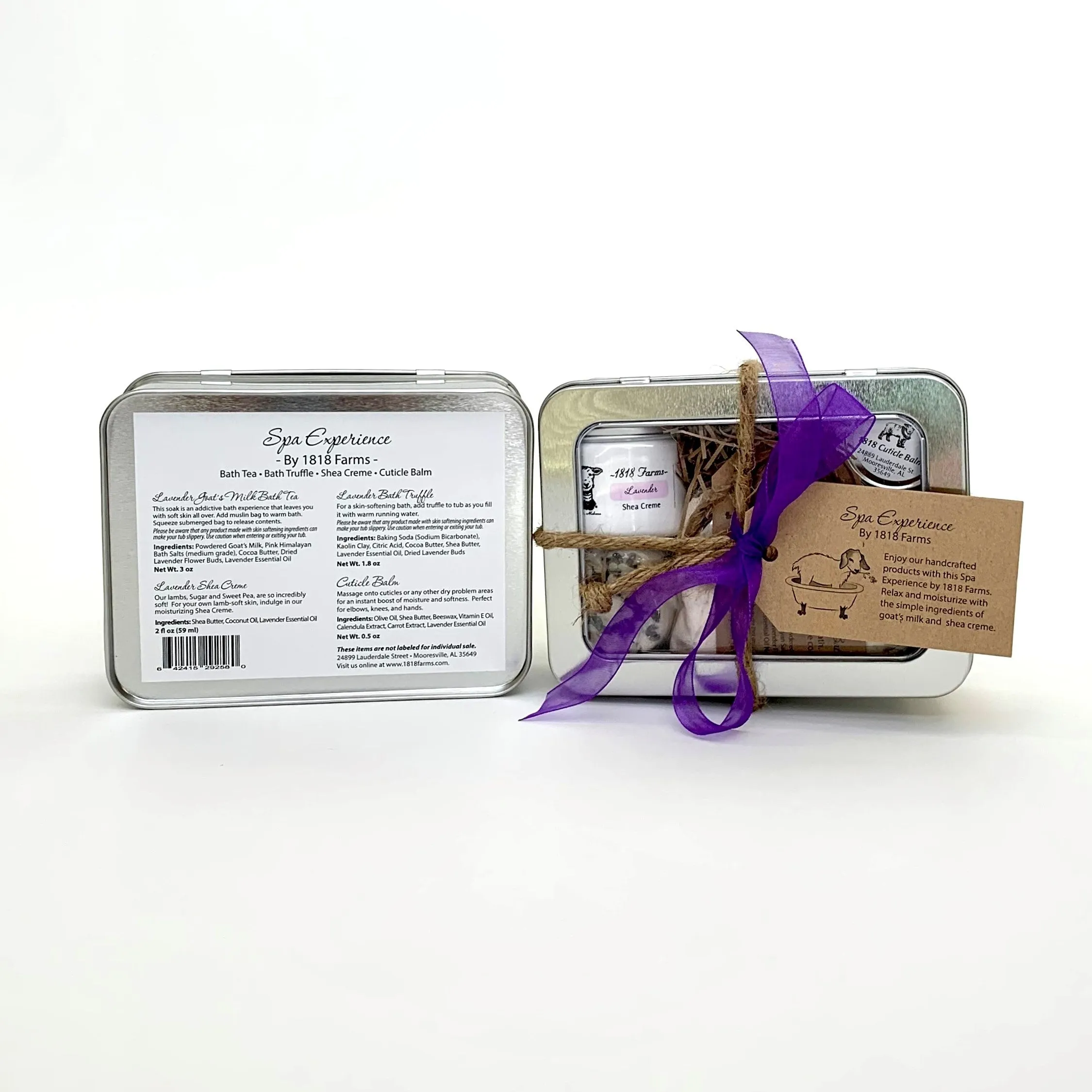 Spa Experience by 1818 Farms - Lavender