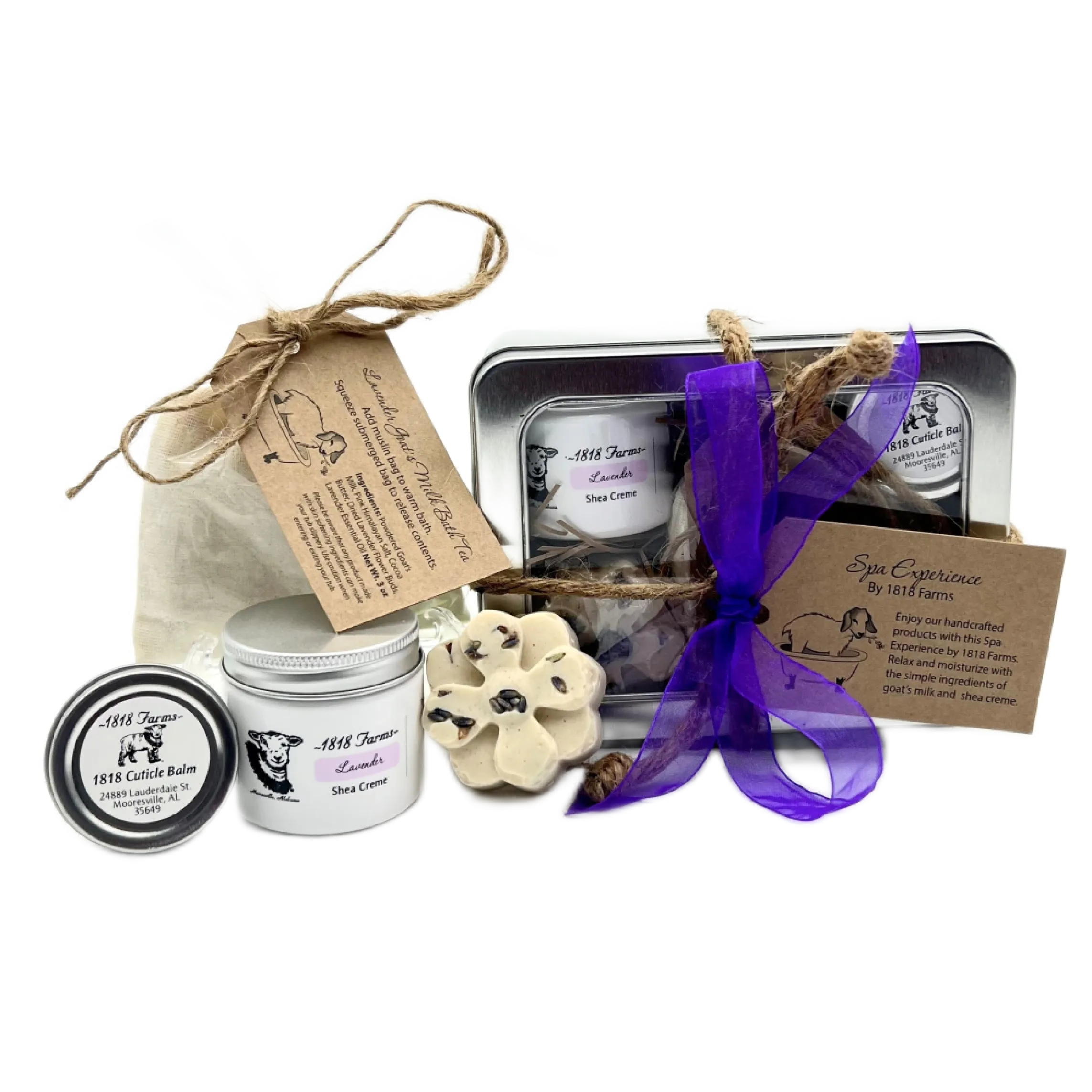 Spa Experience by 1818 Farms - Lavender