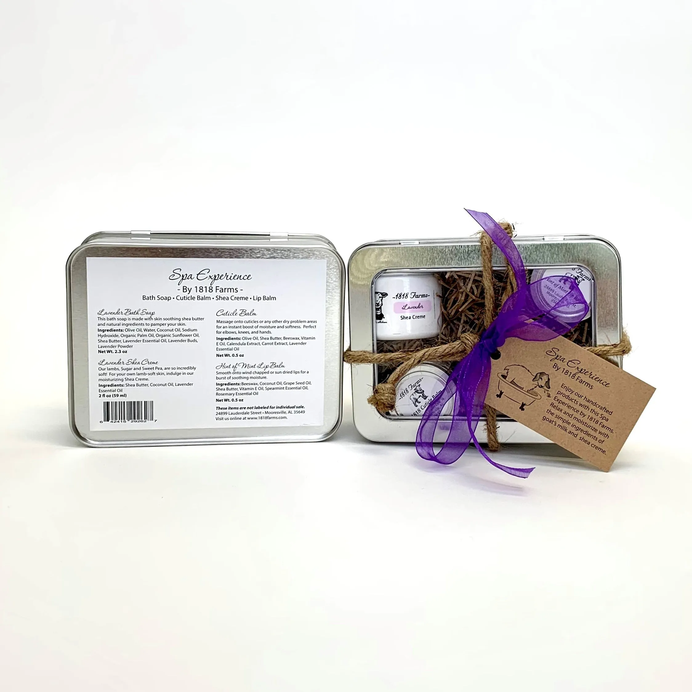 Spa Experience by 1818 Farms - Lavender