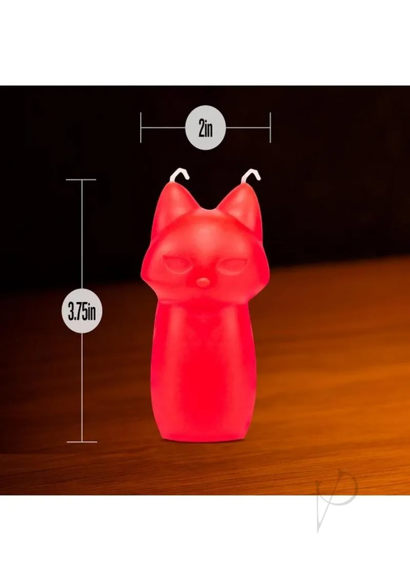 Temptasia Fox Drip Candle Red