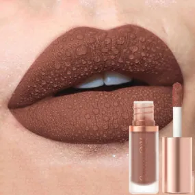Toleet-Christmas/Thanksgiving Gift Winter Makeup Ideas 1pcs Waterproof Matte Velvet Lip Glaze Moisturizing Long Lasting Non-stick Cup Not Easy To Fade Lip Gloss Lipstick Makeup