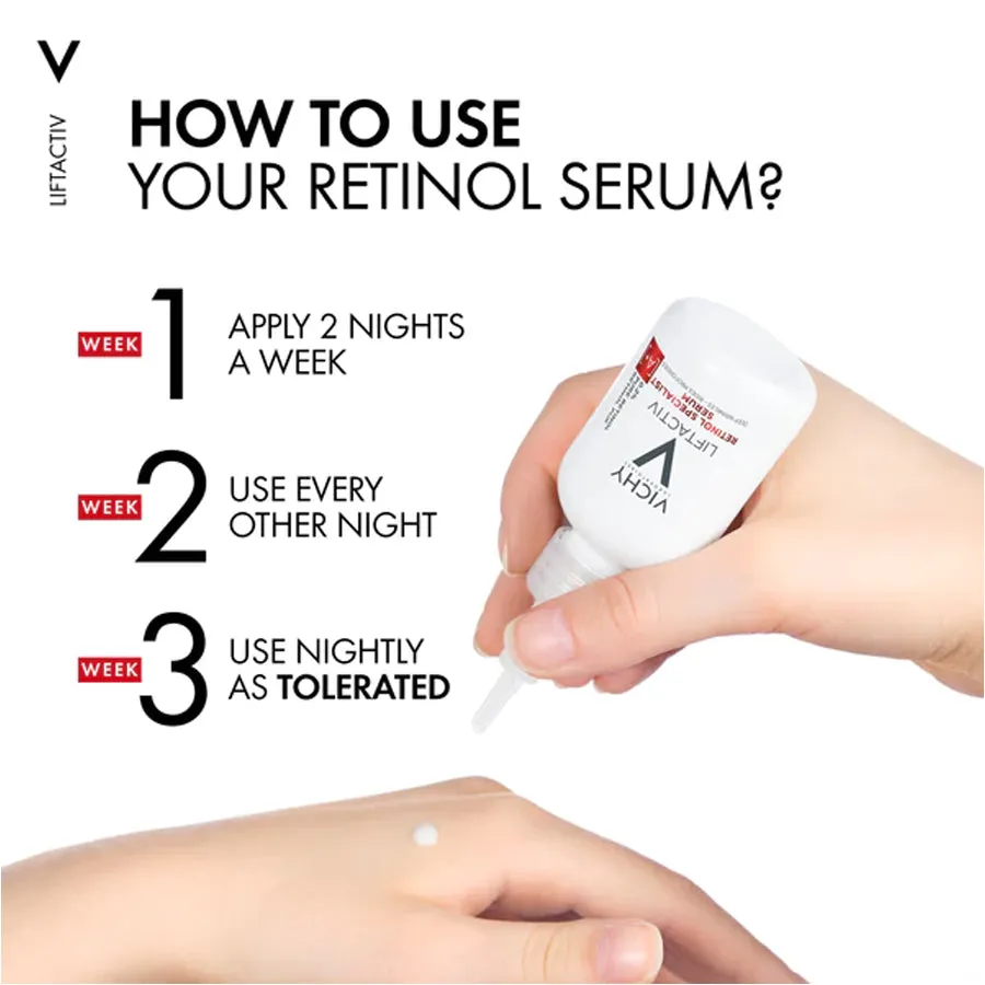 Vichy Liftactiv 0.2% Pure Retinol Specialist Wrinkle Serum 30ml