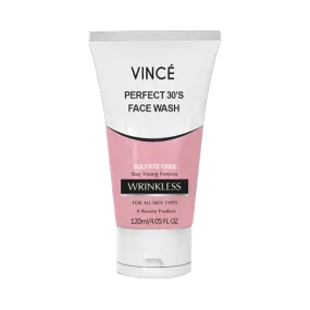Vince Face Wash Perfect 30's Wrinkless 120ml